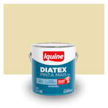 Tinta Acrílica Fosco Sela e Pinta Marfim 3,6L - Iquine Tinta Acrílica Fosco Sela e Pinta Marfim 3,6L - Iquine