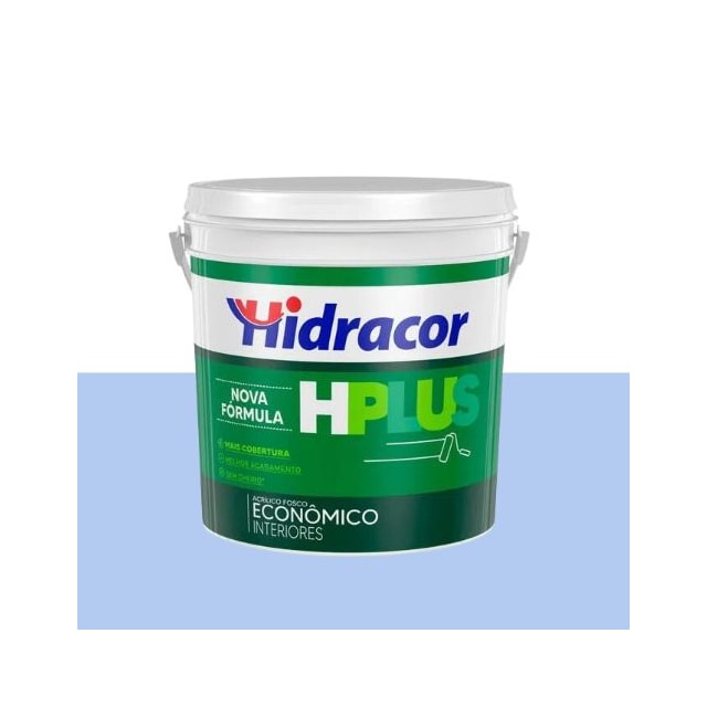 Tinta Acrílica Hplus Azul Pavão 3,6L - HIDRACOR