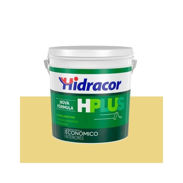 Tinta Acrílica Hplus Pérola Intenso Fosco 3,6L - HIDRACOR