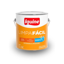 Tinta Acrílica Semibrilho Limpa Fácil Branco Neve 3,6L - Iquine  Tinta Acrílica Semibrilho Limpa Fácil Branco Neve 3,6L - Iquine