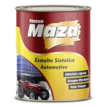 Tinta Automotiva Sintético para Metal e Madeira Alumínio 900ml - MAZA