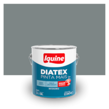 Tinta Diatex Acrilico Pinta Mais Cinza 3,6L - IQUINE