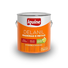 Tinta Esmalte Delanil para Madeiras e Metais cor Tabaco 3,6L  - Iquine Tinta Esmalte Delanil para Madeiras e Metais cor Tabaco 3,6L  - Iquine