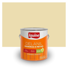 Tinta Esmalte Delanil para Madeiras e Metais Marfim 3,6L - Iquine
