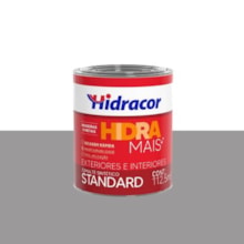 Tinta Esmalte Sintético Hidramais Brilhante Platina 112,5ml - Hidracor 