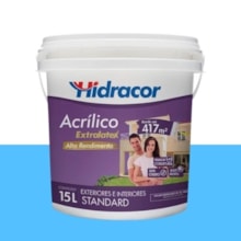 Tinta Extralatex Água Marinha 15L - HIDRACOR