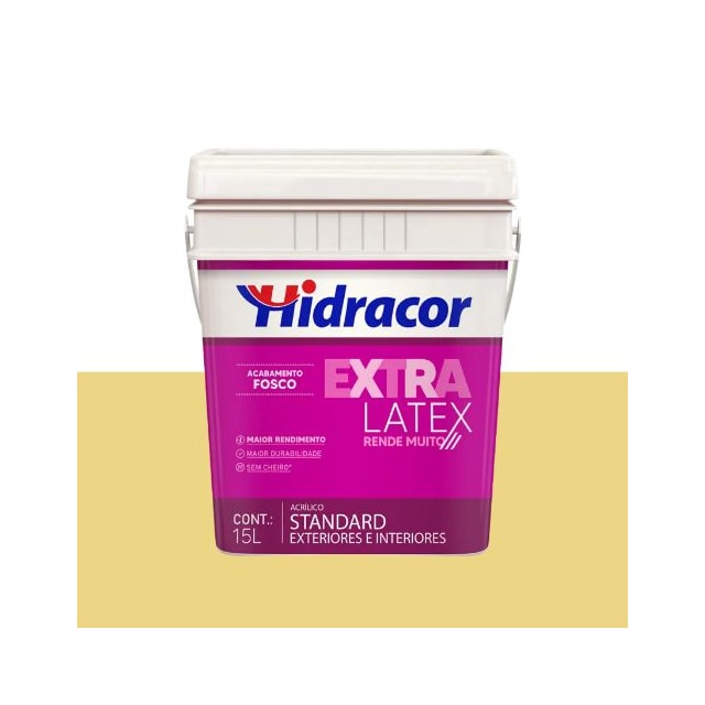 Tinta Extralatex Areia 15L - Hidracor