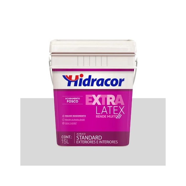 Tinta Extralatex Branco Gelo 15L - Hidracor