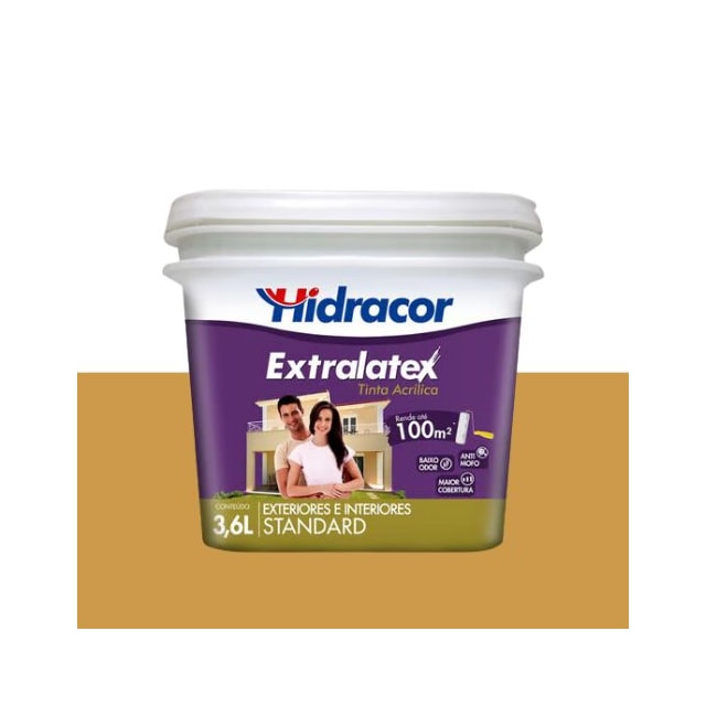 Tinta Extralatex Camurça 3,6L - Hidracor