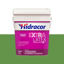 Tinta Extralatex Verde Kiwi 15L - HIDRACOR