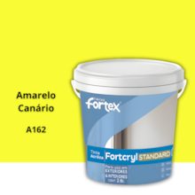 Tinta Fortcryl Amarelo Canário 3,6L - Fortex