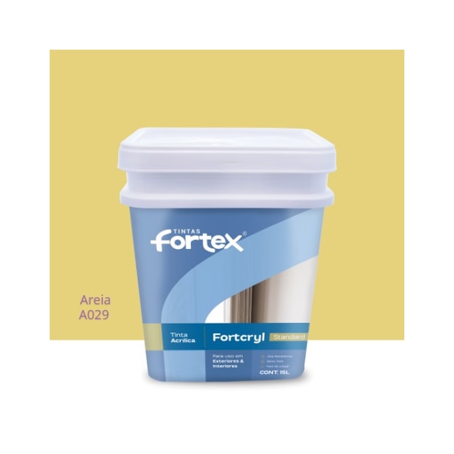 Tinta Fortcryl Areia 15L - Fortex