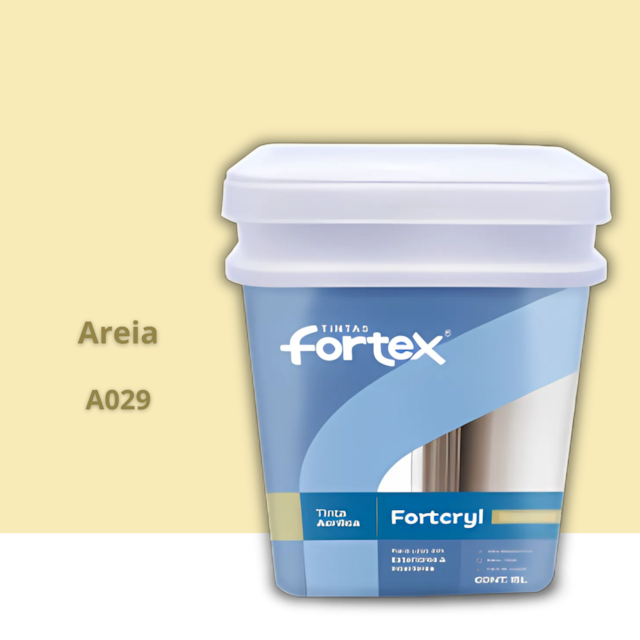Tinta Fortcryl Areia 15L - FORTEX Tinta Fortcryl Areia 15L - FORTEX