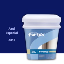 Tinta Fortcryl Azul Especial 15L - FORTEX