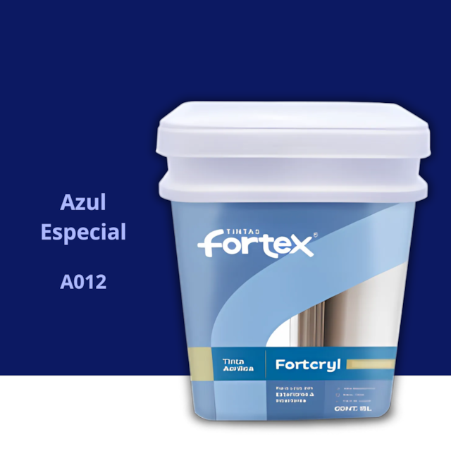 Tinta Fortcryl Azul Especial 15L - FORTEX