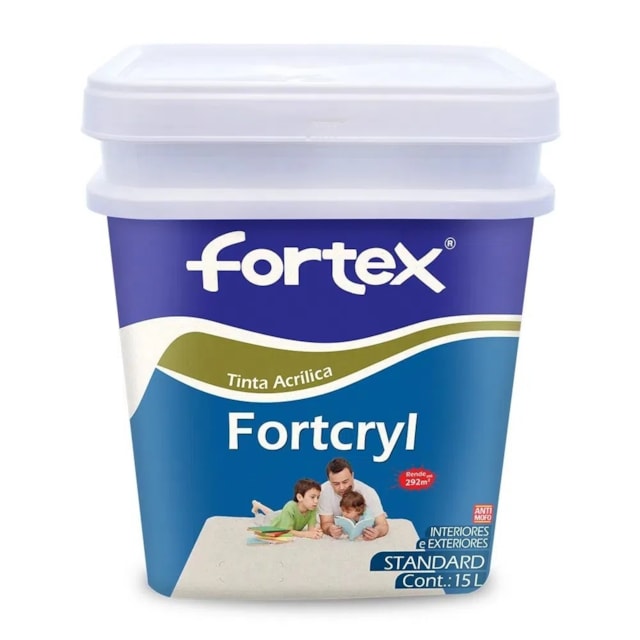 Tinta Fortcryl Azul Profundo 15L - Fortex