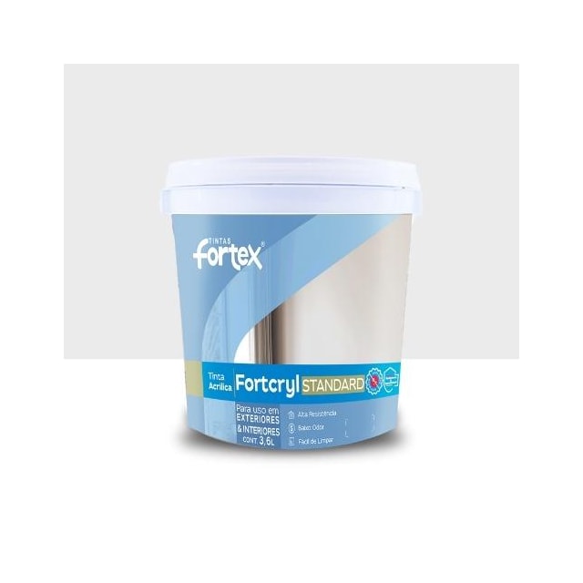 Tinta Fortcryl Branco Gelo 3,6L - Fortex