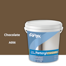 Tinta Fortcryl Chocolate 3,6L - Fortex Tinta Fortcryl Chocolate 3,6L - Fortex