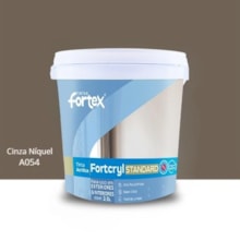 Tinta Fortcryl Cinza Níquel 3,6L - Fortex