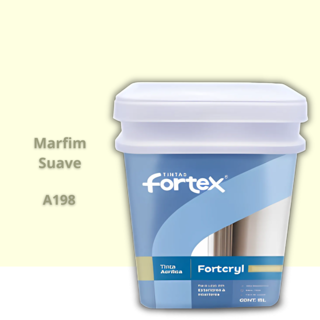 Tinta Fortcryl Marfim Suave 15L - FORTEX