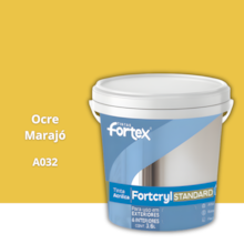 Tinta Fortcryl Ocre Marajó 3,6L - Fortex