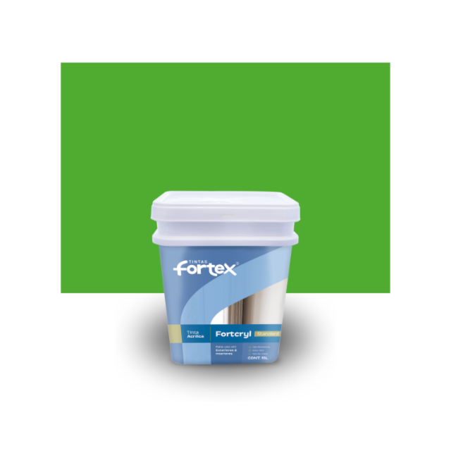 Tinta Fortcryl Verde Limão 15L - FORTEX