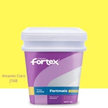 Tinta Fortmais Amarelo Claro 15L - Fortex