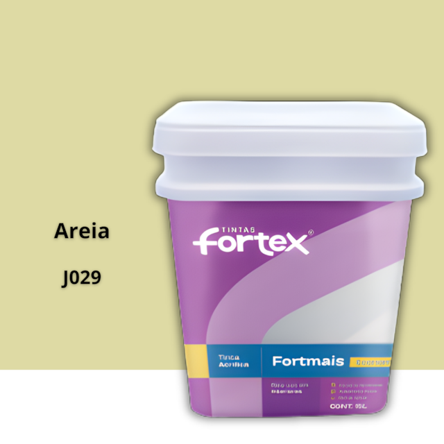 Tinta Fortmais Areia 15L - FORTEX