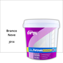 Tinta Fortmais Branco Neve 3,6L - FORTEX