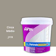 Tinta Fortmais Cinza Médio 3,6L - Fortex
