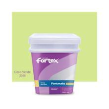 Tinta Fortmais Coco Verde 15L - FORTEX