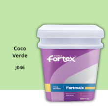 Tinta Fortmais Coco Verde 15L - FORTEX