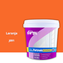 Tinta Fortmais Laranja 3,6L - Fortex
