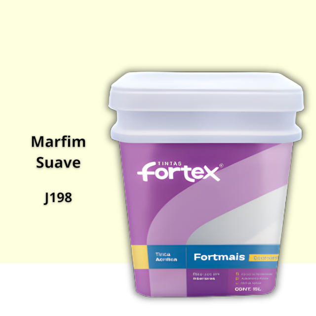 Tinta Fortmais Marfim Suave 15L - FORTEX