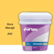 Tinta Fortmais Ocre Marajó 15L - FORTEX