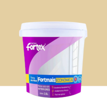 Tinta Fortmais Palha 3,6L - FORTEX