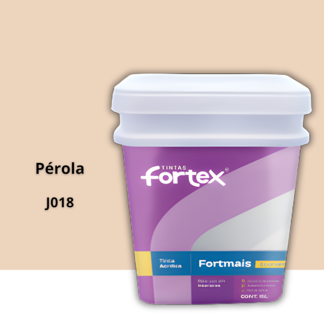 Tinta Fortmais Pérola 15L - FORTEX