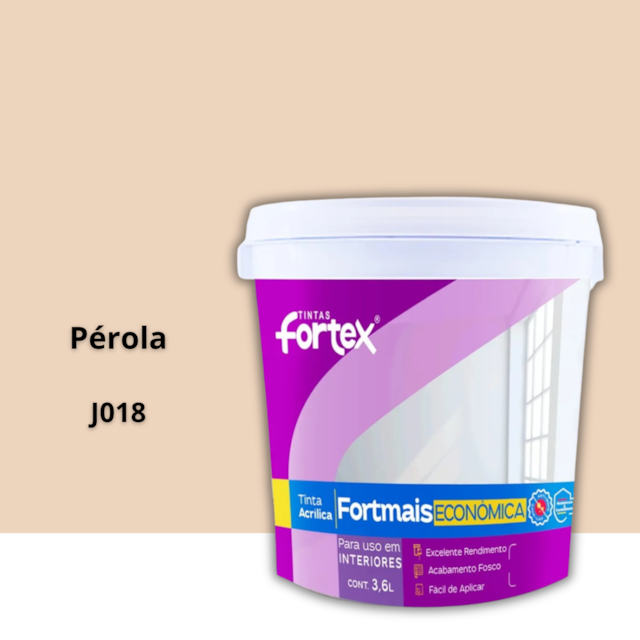 Tinta Fortmais Pérola 3,6L - Fortex