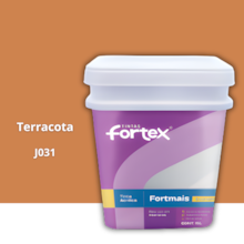 Tinta Fortmais Terracota 15L - FORTEX