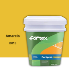 Tinta Fortpiso Amarelo 15L - FORTEX