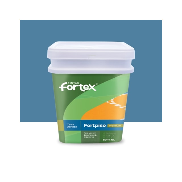 Tinta Fortpiso Azul 15L - Fortex