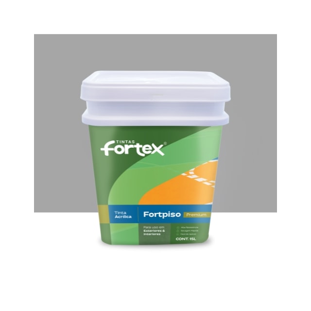 Tinta Fortpiso Cinza 15L - Fortex