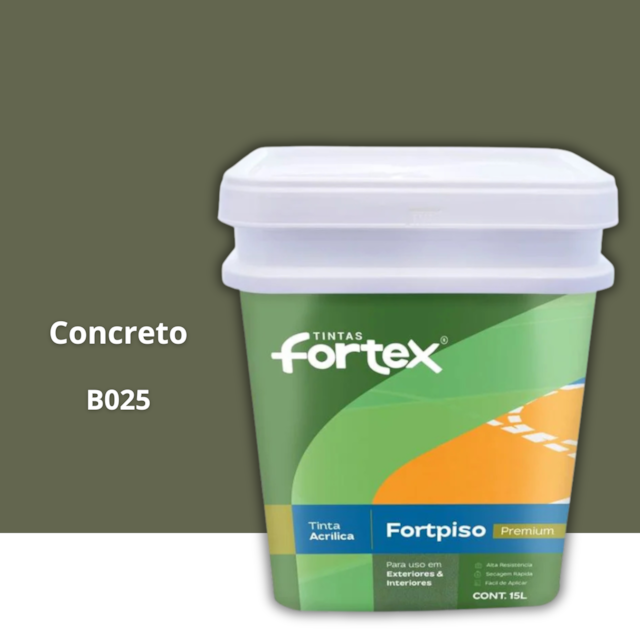 Tinta Fortpiso Concreto 15L - FORTEX Tinta Fortpiso Concreto 15L - FORTEX