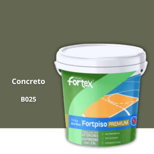 Tinta Fortpiso Concreto 3,6L - FORTEX Tinta Fortpiso Concreto 3,6L - FORTEX