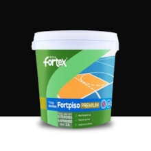 Tinta Fortpiso Preto 3,6L - Fortex