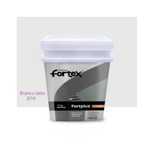 Tinta Fortplus Semibrilho Branco Gelo 15L - Fortex