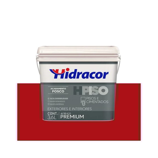 Tinta Hpiso Amarelo Demarcação 3,6L - Hidracor