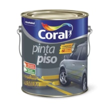 Tinta Pinta Piso Cinza Médio 3,6L - Coral