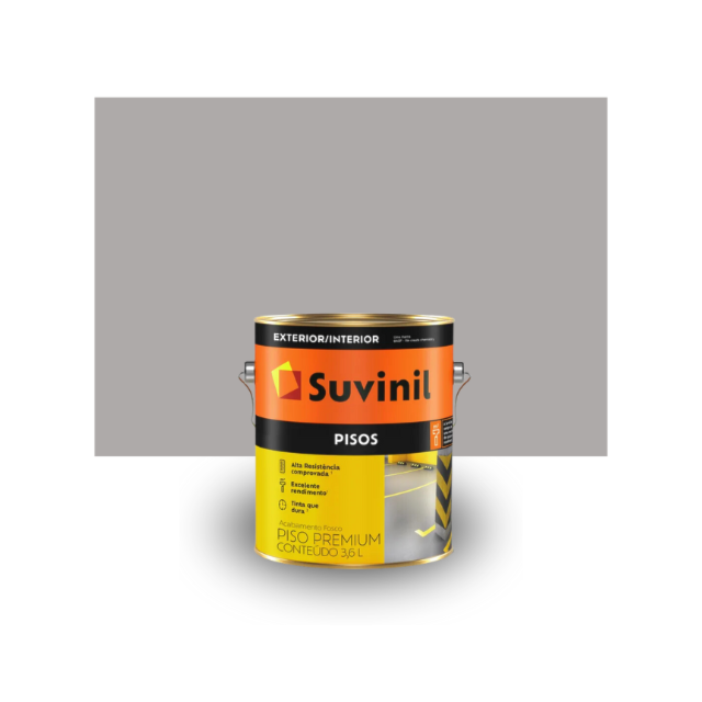 Tinta Piso Cinza 3,6L - SUVINIL Tinta Piso Cinza 3,6L - SUVINIL