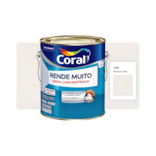 Tinta Rende Muito Branco Gelo 3,2L - CORAL